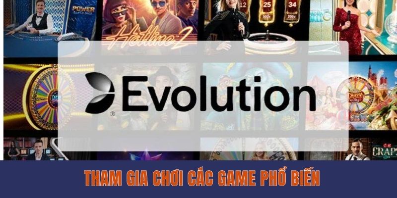 Các trò chơi nổi bật tại EVO Casino EE88